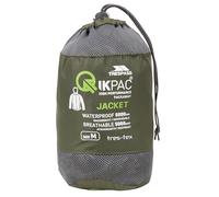 Trespass Adults Waterproof Jacket Qikpac - Waterproof, Breathable, Windproof, Taped Seams, 2 Zip Pockets, Full Body Length Front Zip, Adjustable Hood, Storm Flap, Ventilated Back, Packs Away