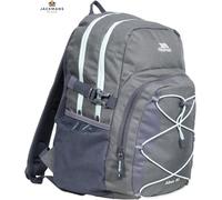 Trespass Albus Backpack Perfect Rucksack for School, Hiking, Camping Carbon