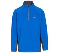 Trespass AT100 Tron Men's Outdoor MicroFleece Sweatshirt available in Blue - Small
