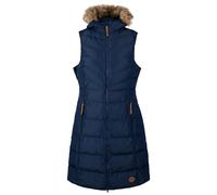 Trespass Audrey Long Gilet Sleeveless Quilted Hooded Bodywarmer Exclusive Coat