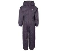 Trespass Babies Button Rain Suit in Dark Grey | Size: 6-12 m Trespass Dark Grey 6-12 m