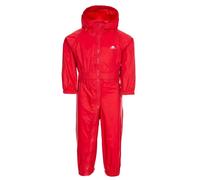 Trespass Babies Button Rain Suit in Red | Size: 6-12 m Trespass Red 6-12 m