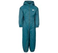 Trespass Babies Button Rain Suit - Blue/Green - Size: 12-18 months