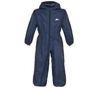 Trespass Babies Button Waterproof Rain Suit (6/12 Months) (Navy Blue)