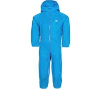 Trespass Waterproof Button Unisex Outdoor Hooded Rain Suit, Blue (Bleu Cobalt), 6-12 months