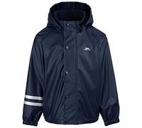 Trespass Babies Waterproof Jacket Unpadded Fleece Lined with Detachable Hood Daire