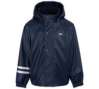 Trespass Babies Waterproof Jacket Unpadded Fleece Lined with Detachable Hood Daire