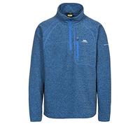 Trespass Bilbao Men's Outdoor MicroFleece Sweatshirt available in Midnight Blue - 2X-Small