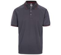 Trespass Mens Quick Dry Polo Shirt Bonington Dark Grey XXS