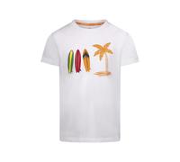Trespass Boys Alltown T-Shirt - White - 11-12 Years - White - 60% Cotton/40% Polyester