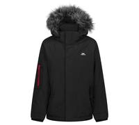 Trespass Boys Braddan Padded Raincoat - Black - 5-6 Years - Black - 100% Polyester