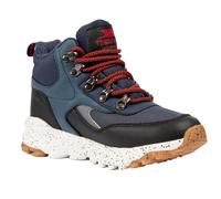Trespass Boys Breck Walking Boots - Navy - Navy - 2 UK - 30% PU/20% Textile/20% EVA/15% MD/15% TPR