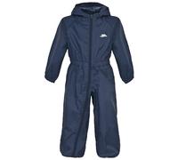 Trespass Kids Waterproof Rain Suit Button Navy 5-6