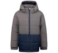 Trespass Boys Casual Jacket Olense - Water-Resistant, Wind-Resistant, Quilted, Detachable Hood, 2 Pockets, Elastic Cuffs, Woven Shell, 100% Polyester Lining, 100% Polyester Filling Storm Grey