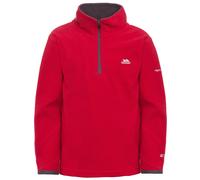 Etto Half Zip Fleece Top Trespass Red 3-4 Years