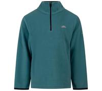 Trespass Boys Fleece Jumper - Lightweight Warm Half Zip Pullover with Contrast Binding on Cuffs, Contrast Inner Collar, 1/2 Zip in Contrast Colour, 100% Polyester Microfleece