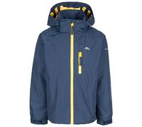 Trespass Boys' Overwhelm Waterproof Jacket with Removable Hood