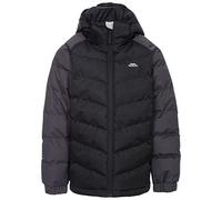 Trespass Boys Padded Jacket Windproof Water Resistant Hooded School Sidespin