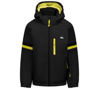Trespass Boy's Peter Waterproof Ski Jacket in Black | Size: 11-12 Years Trespass Black 11-12 Years