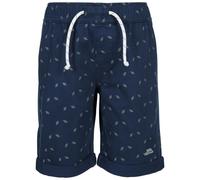 Trespass Boys Publish Casual Shorts (Navy/Grey) - Navy/Blue Cotton - Size 9-10Y