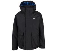 Trespass Lost Hoodie Rain Jacket Black 7-8 Years Boy