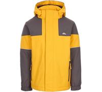 Trespass Boys Waterproof Jacket Padded with Stud Off Hood Unlock
