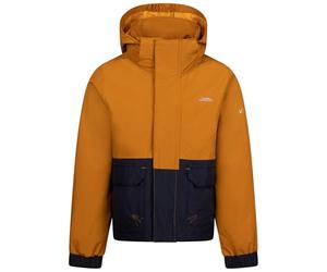 Trespass Boys Waterproof Jacket TP50 Zeppe - Kids Wind Resistant Coat, Boys Water Resistant Jacket, Outerwear for Boys, Elastic Cuffs & Detachable Hood, For School Casual Wear