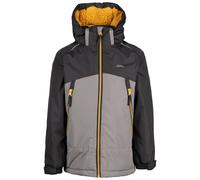 Trespass Boys Padded Waterproof Jacket Removable Hood Windproof Taped Seams Raincoat Discover