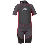 (5-6 Years, Black) Trespass Boys Wetsuit Short Length 3mm Milo