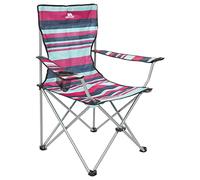 Trespass Branson Folding Camping Chair with Drinks Holder & Packaway Carry Bag