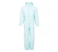 Trespass Button Rain Suit in Mint | Size: 3-4 Years Trespass Mint 3-4 Years