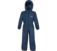 TRESPASS BUTTON SUIT WATERPROOF PUDDLE ALL IN ONE RAINSUIT BOYS GIRLS KIDS CHILD