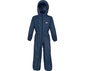 TRESPASS BUTTON SUIT WATERPROOF PUDDLE ALL IN ONE RAINSUIT BOYS GIRLS KIDS CHILD