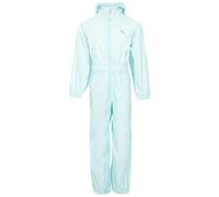 Trespass Button Waterproof Rain Suit with Hood - Pale Mint, 12/18