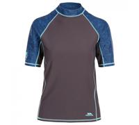 Trespass Calista - Female Rash Guard Top - M| Dark Grey / Blue