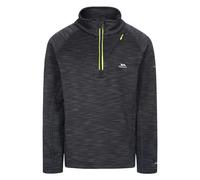 Trespass Childrens Boys Edvin Fleece Top - Black Marl - Black Marl - 5/6 Years