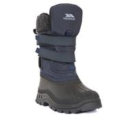 Trespass Childrens Boys Strachan II Waterproof Touch Fastening Snow Boots (Navy) - Size UK 2 Infant