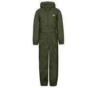 Trespass Children's Button Waterproof Rain Suit with Hood (Moss, 2/3 Years)