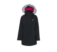 Trespass Childrens Girls Fame Waterproof Parka Jacket - Black - 5-6 Years - Black