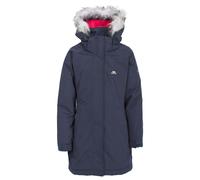 Trespass Childrens Girls Fame Waterproof Parka Jacket - Navy - 5-6 Years - Navy
