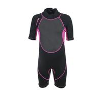 Trespass Childrens Girls Scubadive 3mm Short Wetsuit - Black - 9/10 Years - Black