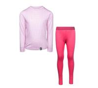 Trespass Childrens/Kids Alec Base Layer Set - Rose - 7-8 Years - Rose - 50% Merino Wool/50% Acrylic