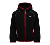 Trespass Belmoon Soft Shell Jacket in Black | Size: 9-10 Years Trespass Black 9-10 Years