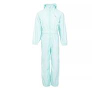 Trespass Childrens/Kids Button Rain Suit - Pale Mint - Pale Mint - 5-6 years