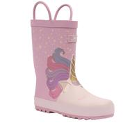 (8 UK Child, Purple/Beige) Trespass Childrens/Kids Character Unicorn Wellington Boots