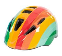 Trespass Childrens/Kids Dunt Rainbow Striped Mountain Biking Helmet - Multicoloured - Multicoloured - 50cm - 54cm