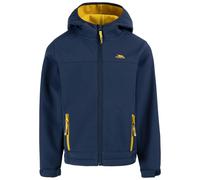 Trespass Childrens/Kids Faster Soft Shell Jacket - Navy/Yellow Sulphur - Navy/Yellow Sulphur - 2-3 Years