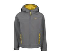 Trespass Childrens/Kids Faster Soft Shell Jacket - Storm Grey/Sulphur - Storm Grey/Sulphur - 3-4 Years