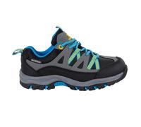Trespass Childrens/Kids Gillon II Walking Shoes - Black - 3 UK - Black - 50% PU/25% Textile/25% EVA