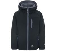 Trespass Childrens/Kids Kian Softshell Jacket - Black - Black - 3/4 Years - 94% Polyester/6% Elastane